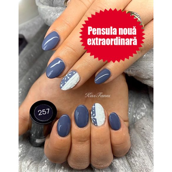 Gel Lac 4 ml - DN257 - Pensula nouă!