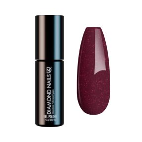Diamond Nails ojă semipermanentă Magic Bordeaux cu Sclipici DN273 7ml cu efect elegant și strălucitor