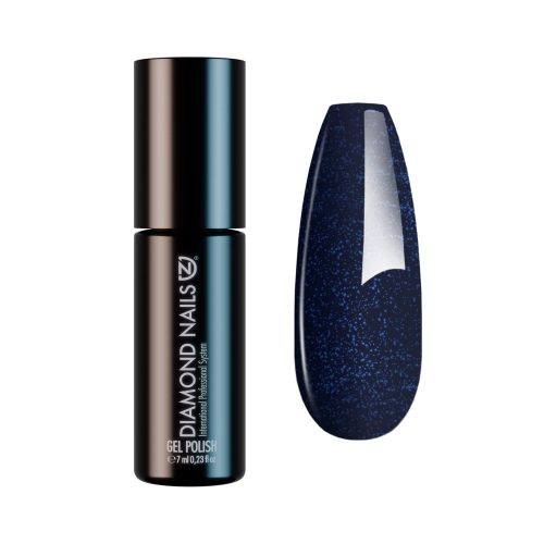 Diamond Nails ojă semipermanentă Albastru Închis DN278 7ml cu nuanță intensă și elegantă