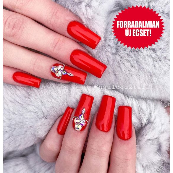 Gel Lac 4 ml - DN272 - True Red - Pensula nouă!