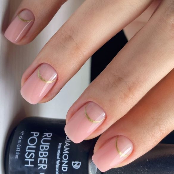 Gel Lac Rubber Base - Honey Peach 7 ml