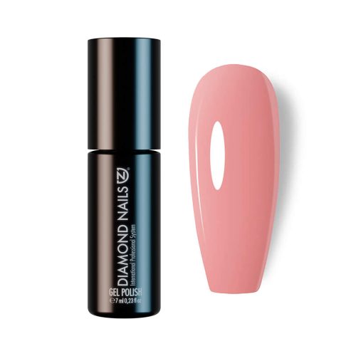 Diamond Nails Gel Lac Rubber Base - Dusty Pink 7 ml Fără HEMA și TPO