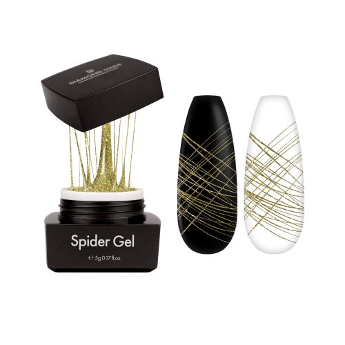 Spider Gel Metal Gold 5g – Eleganță aurie și strălucire - Diamond Nails