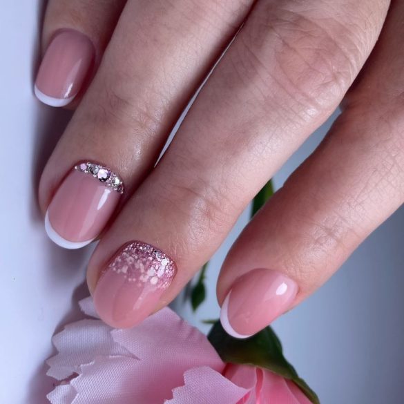 Gel Lac Rubber Base - Dusty Pink 15ml