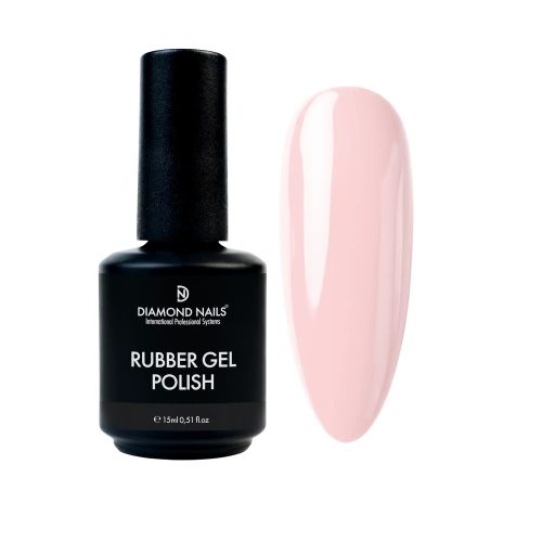 Diamond Nails Rubber Base Gel  - Honey Peach 15ml- Fără HEMA