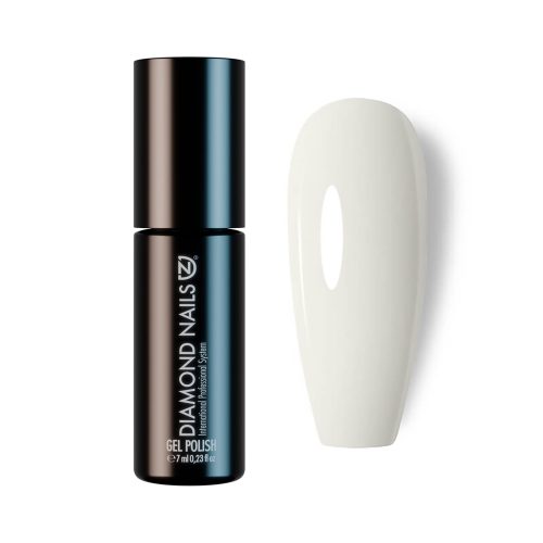 Diamond Nails Rubber Base - Angel White , Milky white 7 ml