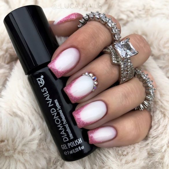 Gel Lac Rubber Base - Angel White 7 ml