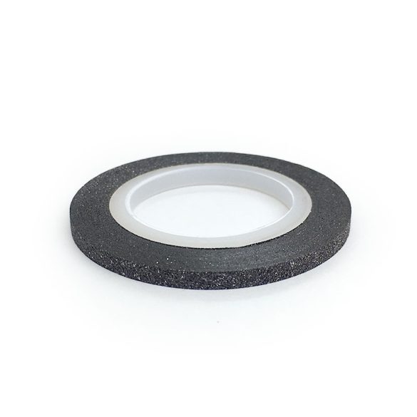 Bandă ornamentare - negru mat 3mm