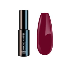 Diamond Nails Gel Lac - Violet de Mangan (bordo) - DN130 - 4ml