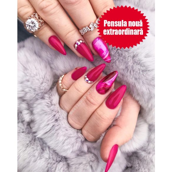 Gel Lac 4ml - DN019 - Magenta - Pensula nouă! 