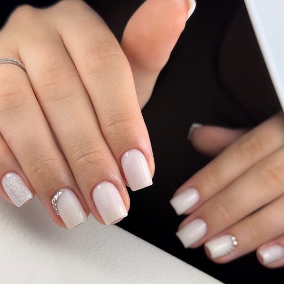 Gel Lac Rubber Base - Angel White 15ml