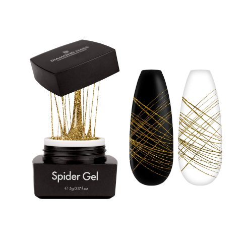 Spider Gel Gold Glitter 5g – Diamond Nails