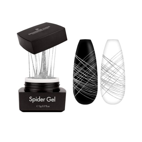 1. Gel Spider Silver Glitter 5g de la Diamond Nails