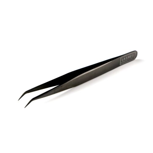 1. Penseta pentru gene volum Black de la Diamond Nails