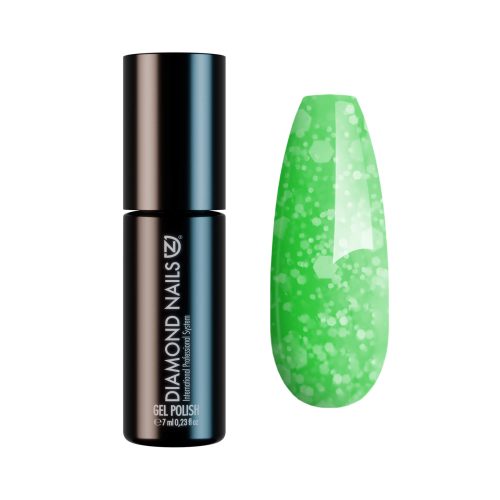 Diamond Nails ojă semipermanentă Party Pop Verde Deschis DN296 7ml cu nuanță fresh și vibrantă