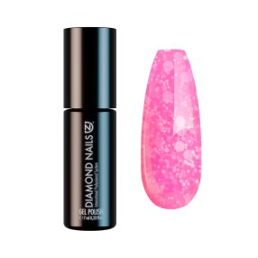 Diamond Nails ojă semipermanentă Party Pop DN300 7ml roz neon pentru manichiură vibrantă și rezistentă