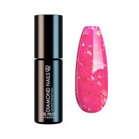 Diamond Nails ojă semipermanentă Midnight Glam DN304 7ml roz închis pentru manichiură elegantă și rezistentă