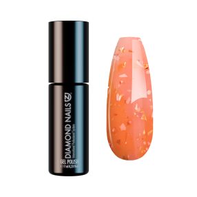 Diamond Nails ojă semipermanentă Midnight Glam Piersică DN307 7ml cu nuanță caldă și elegantă