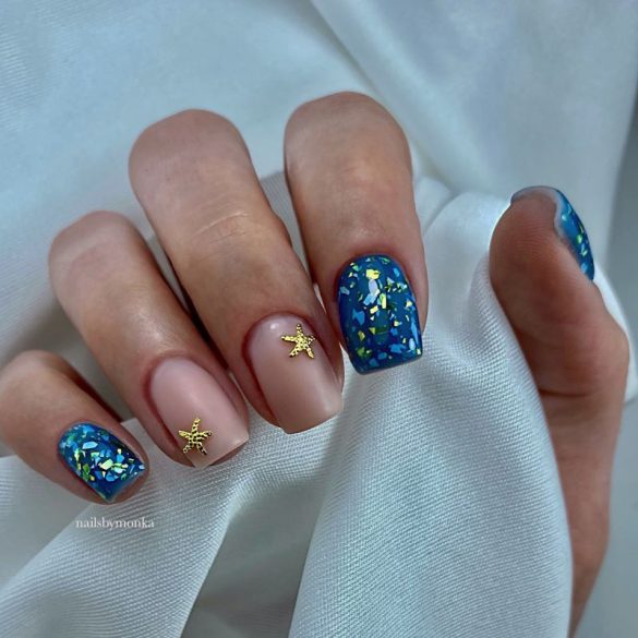 Gel Lac - DN309 - Midnight Glam Blue