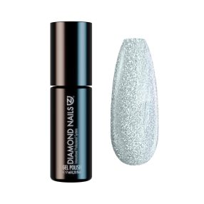 Diamond Nails ojă semipermanentă Snowfall Sparkle Albastru DN312 7ml cu efect strălucitor și elegant