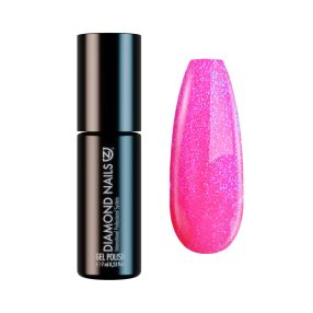 Diamond Nails ojă semipermanentă Neon Glow Roz DN313 7ml cu nuanță neon intensă și vibrantă