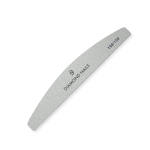 Pilă de unghii Bumerang Gri – 150/150 – Diamond Nails