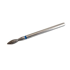 Freza diamant Small Flame 2 dură pentru îndepărtarea eficientă a cuticulei și curățarea profundă a marginilor unghiei