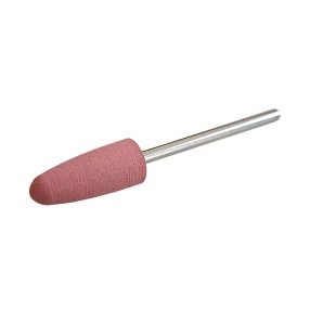Freză silicon pink pentru polish și finisare fină fără deteriorarea unghiei naturale