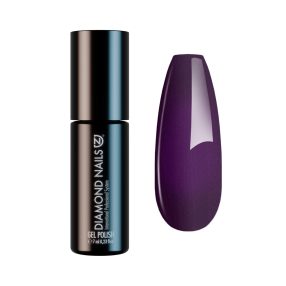 Diamond Nails ojă semipermanentă Mov Metal DN325 7ml cu efect metalic intens și elegant