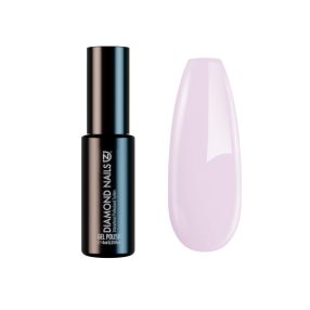 Ojă semipermanentă Blushing Roz pal DN317 4ml Diamond Nails pentru manichiuri feminine delicate și elegante