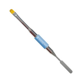 Pensulă pentru Polygel (cu două capete, albastră)