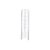 Diamond Nails Set 120 bucăți tipsuri reverse Square Diamond Nails pentru construcție polygel și geluri de construcție