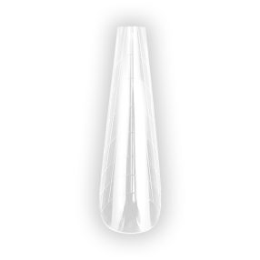 Reverse tip Coffin Balerina JM10 de la Diamond Nails Reverse tip Coffin Balerina JM10 de la Diamond Nails