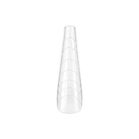 Reverse tip Coffin Balerina JM10 de la Diamond Nails