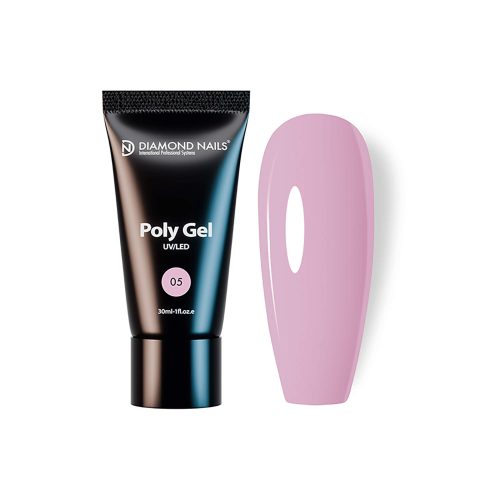 PolyGel 05 - Milky Rose - 30ml - Fără HEMA și fără TPO Diamond Nails