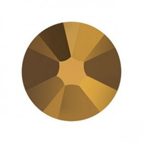 Cristal Swarovski SS10 dorado 20buc - Diamond Nails