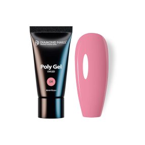 Polygel / Acryl Gel 09 - Cotton Candy -  30ml - Diamond Nails fără HEMA