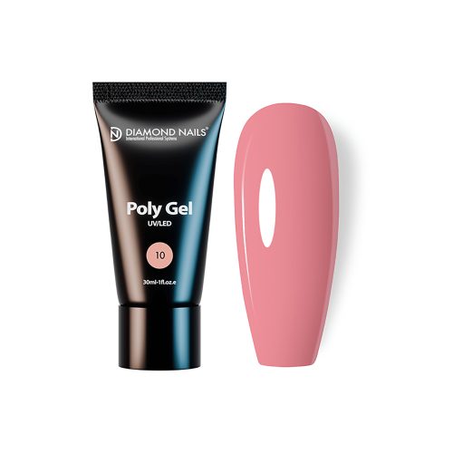 Polygel 10 - Dusty Pink - 30ml - Fără HEMA și fără TPO Diamond Nails