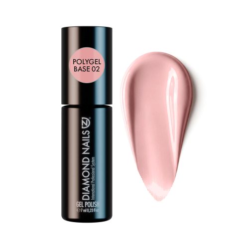 Diamond Nails Polygel Base 02 - Roz -  Fără HEMA 