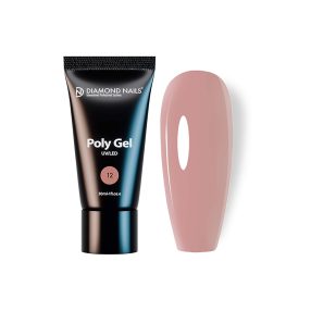 Diamond Nails PolyGel / Acryl Gel 12 - Cover Nude Fără HEMA - 30ml