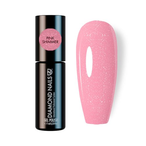 Diamond Nails - Rubber Base - Pink Shimmer 7ml Fără HEMA și TPO