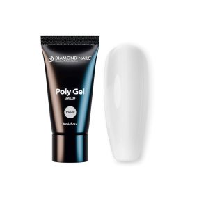 Polygel Clear 30ml fără HEMA – Polygel transparent pentru construcție – Diamond Nails