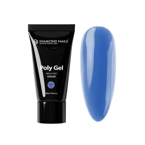 Polygel Limited Edition 02 Royal Blue - Albastru regal elegant - 30ml – Diamond Nails