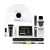 Set PolyGel complet cu lampă UV LED 24W SUNx35
