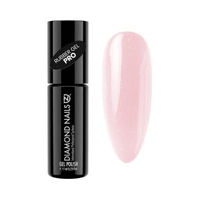   Rubber Base Pro Gel - Shimmer Blush (Roz deschis cu sclipici) - 7 ml - Fără HEMA