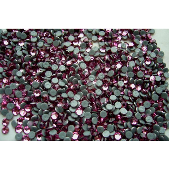 Pietre Swarovski Metalice, Fuchsia, 20 buc