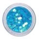 Flitter Nail Art Albastru - holograme