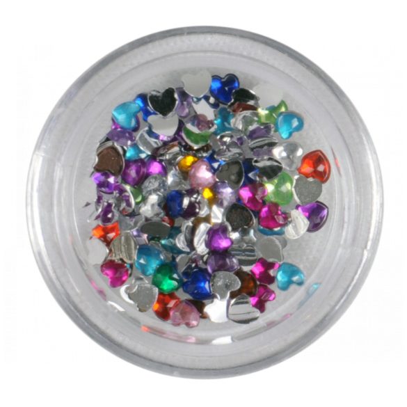 Pietricele in Forma de Inima-Colorate-aprox 50 buc