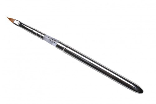 Pensula Acryl Profesionala din metal nr2 Albastru de la Diamond Nails