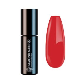 Diamond Nails ojă semipermanentă Roșu de Tomată DN006 7ml pentru manichiură vibrantă și rezistentă